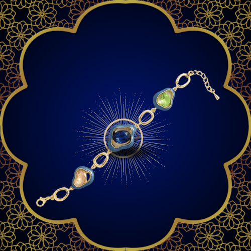 Elegant Multicolored Gemstone